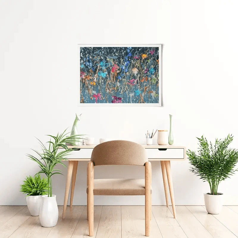 Evening Flowers Art Print Evening Flowers Art Print wall art product Studio Paint-Ing