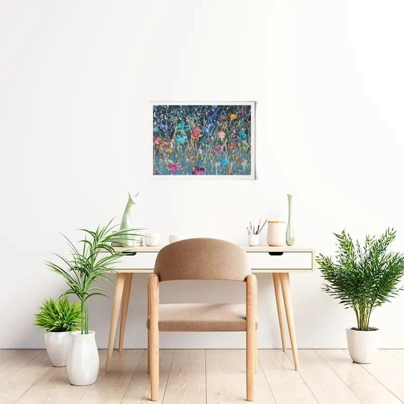 Evening Flowers Art Print Evening Flowers Art Print wall art product Studio Paint-Ing