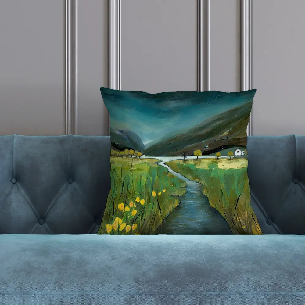 Evening Light Buttermere Cushion Evening Light Buttermere Cushion wall art product Karen Sutton