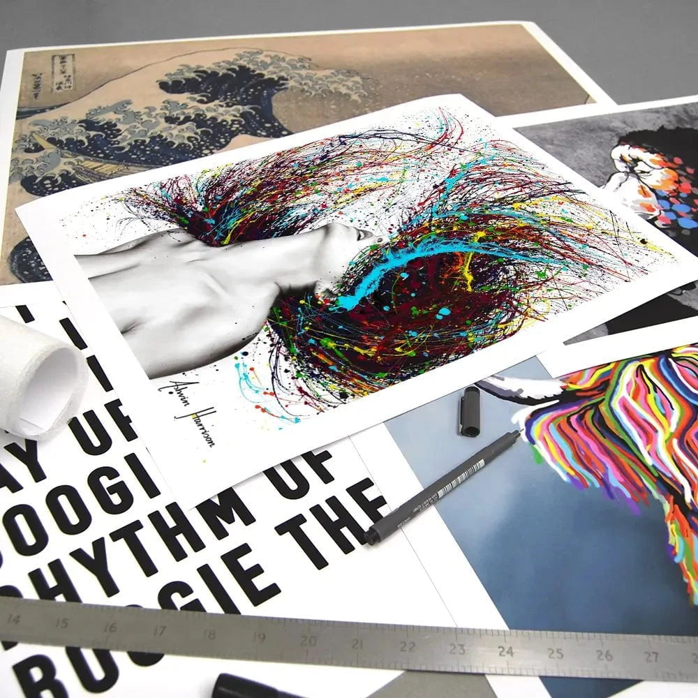 Excite Art Print Excite Art Print wall art product Ashvin Harrison