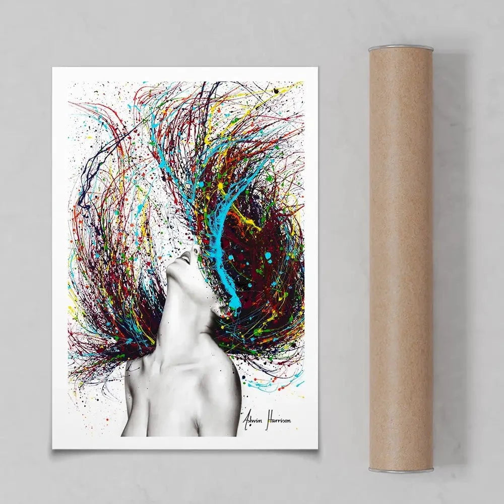 Excite Art Print Excite Art Print wall art product Ashvin Harrison