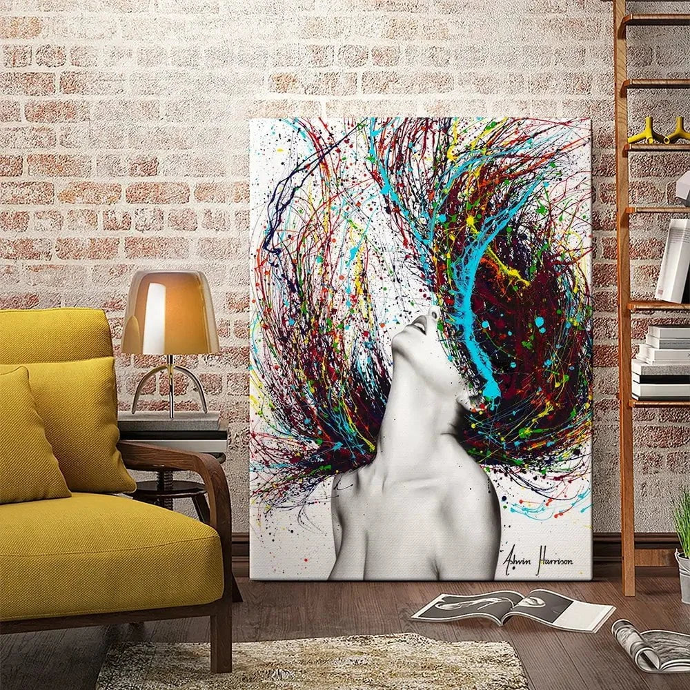 Excite Canvas Print Excite Canvas Print wall art product Ashvin Harrison