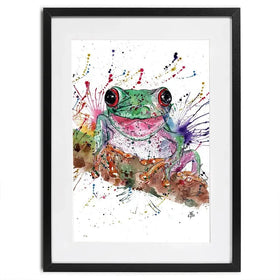 Fabulous Frog Framed Art Print Fabulous Frog Framed Art Print wall art product Jamie Taylor