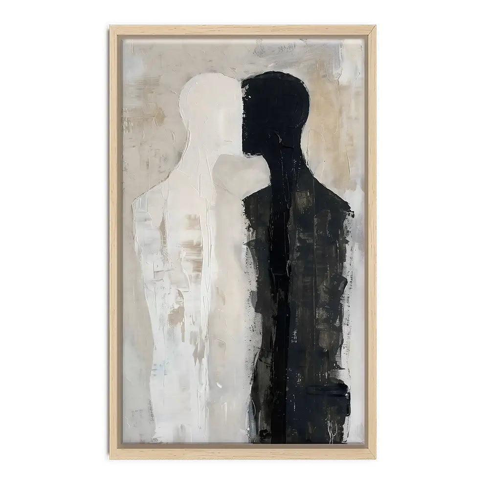 Face To Face Canvas Print Face To Face Canvas Print wall art product LSR Design Studio - Independent
