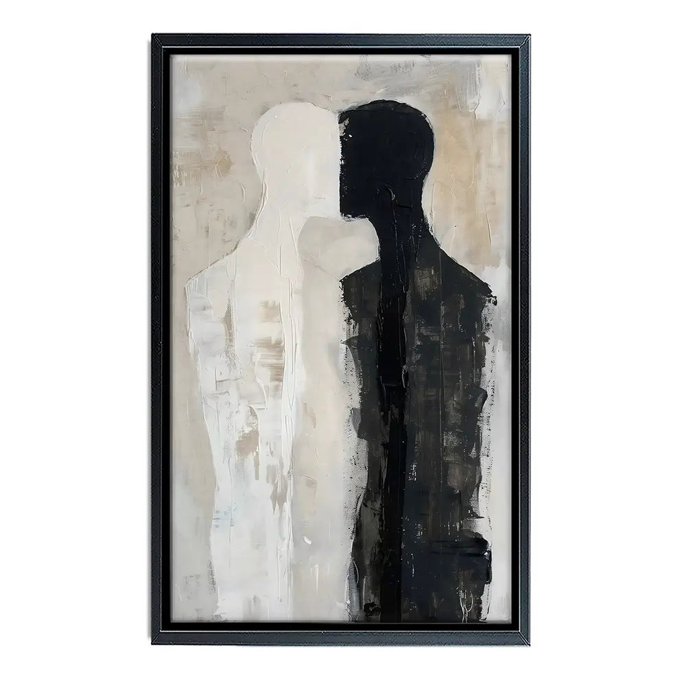 Face To Face Canvas Print Face To Face Canvas Print wall art product LSR Design Studio - Independent