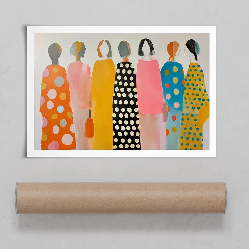 Faceless 2 Art Print Faceless 2 Art Print wall art product IAmHomeStudio