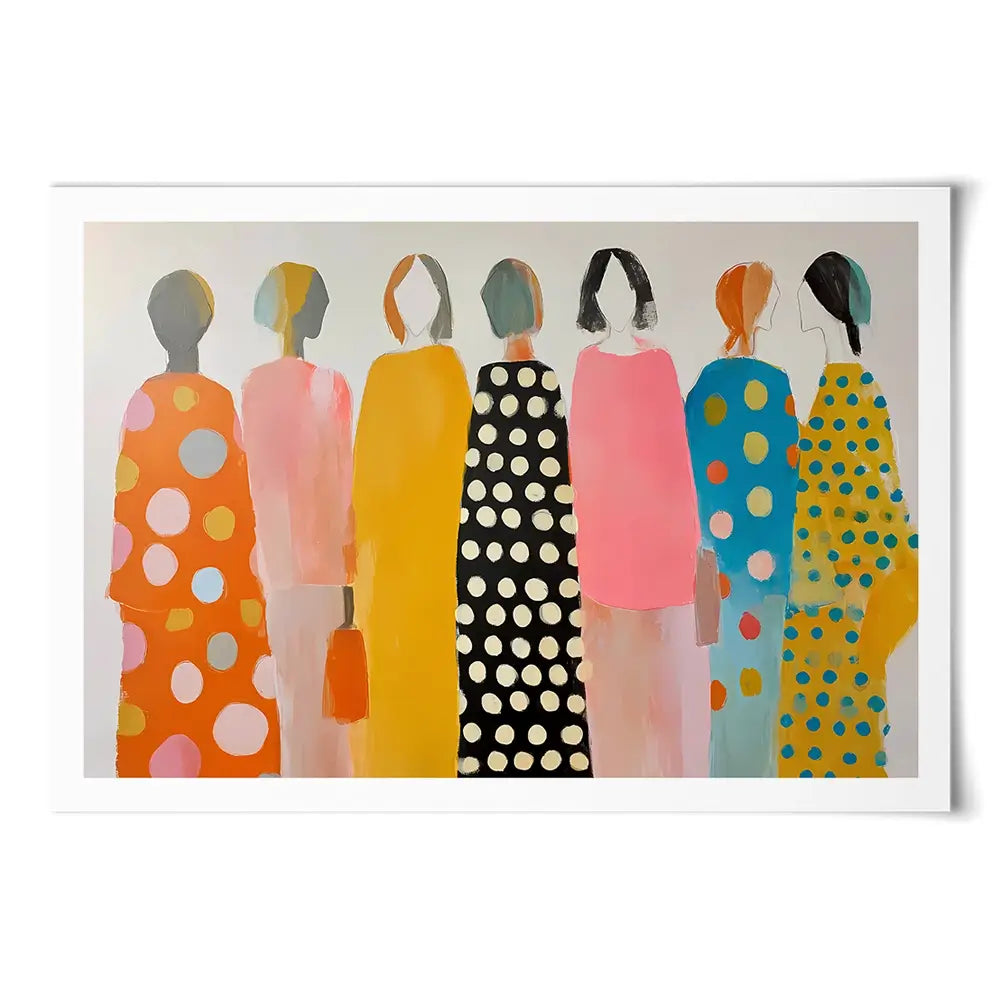 Faceless 2 Art Print Faceless 2 Art Print wall art product IAmHomeStudio