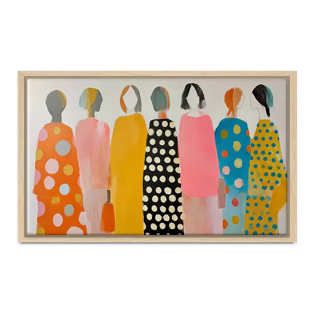 Faceless 2 Canvas Print Faceless 2 Canvas Print wall art product IAmHomeStudio