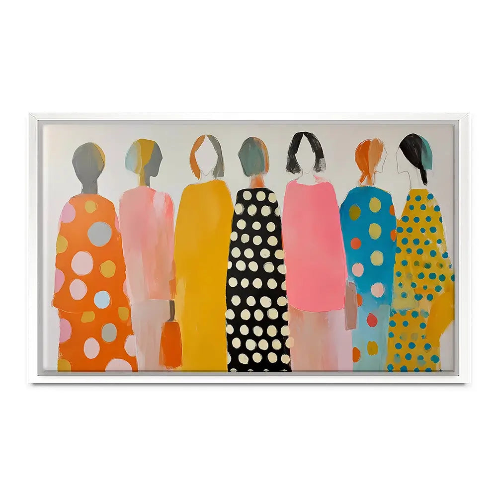 Faceless 2 Canvas Print Faceless 2 Canvas Print wall art product IAmHomeStudio