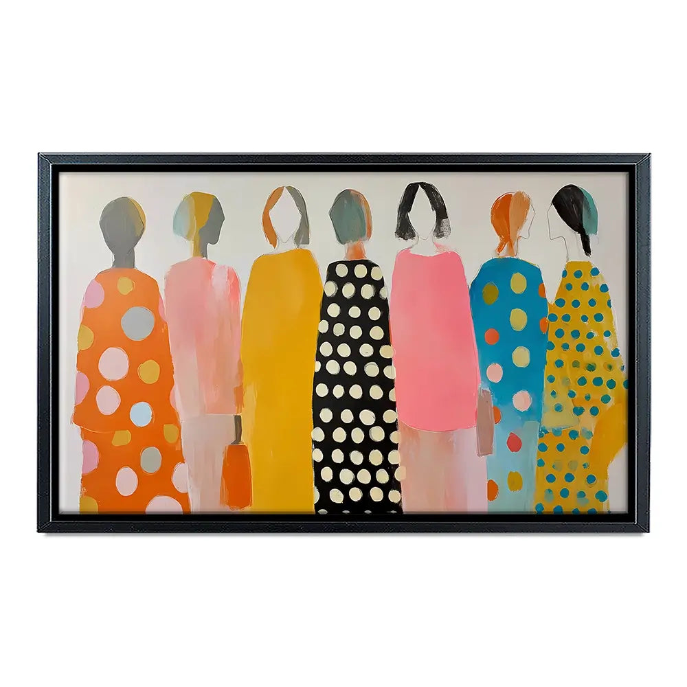 Faceless 2 Canvas Print Faceless 2 Canvas Print wall art product IAmHomeStudio