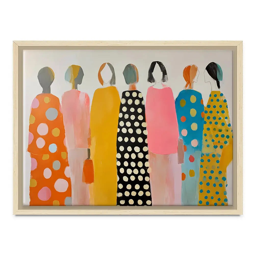 Faceless 2 Canvas Print Faceless 2 Canvas Print wall art product IAmHomeStudio