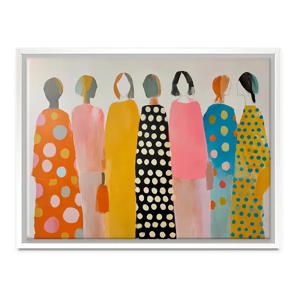 Faceless 2 Canvas Print Faceless 2 Canvas Print wall art product IAmHomeStudio