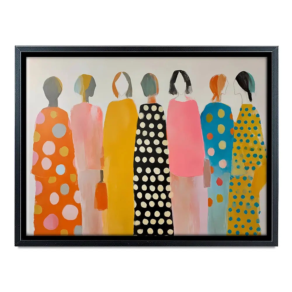 Faceless 2 Canvas Print Faceless 2 Canvas Print wall art product IAmHomeStudio