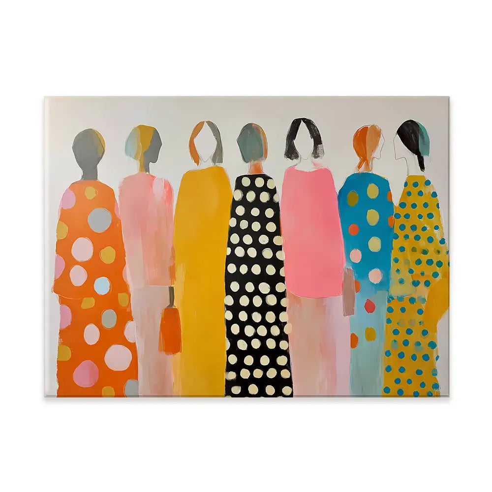 Faceless 2 Canvas Print Faceless 2 Canvas Print wall art product IAmHomeStudio