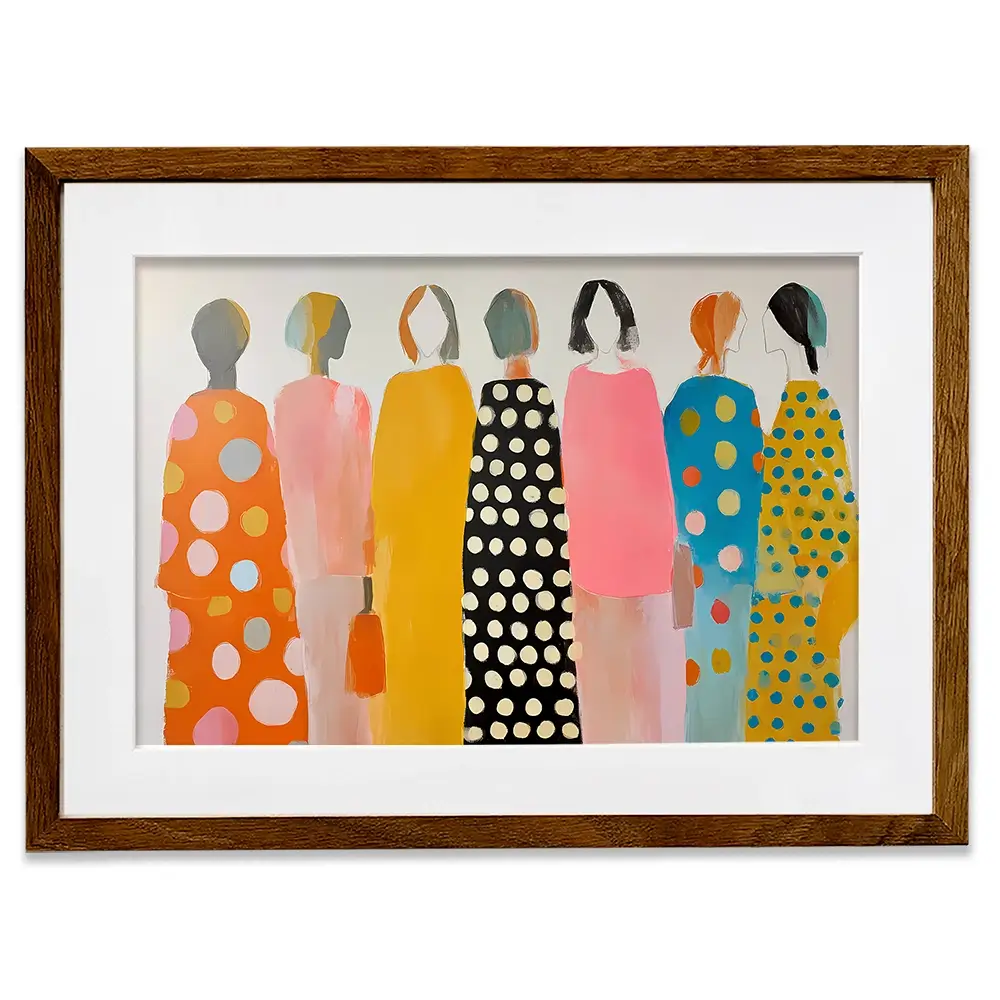 Faceless 2 Framed Art Print Faceless 2 Framed Art Print wall art product IAmHomeStudio