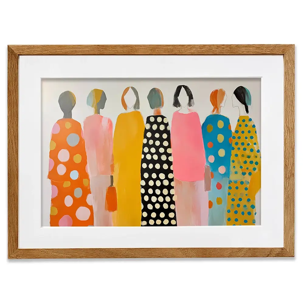 Faceless 2 Framed Art Print Faceless 2 Framed Art Print wall art product IAmHomeStudio