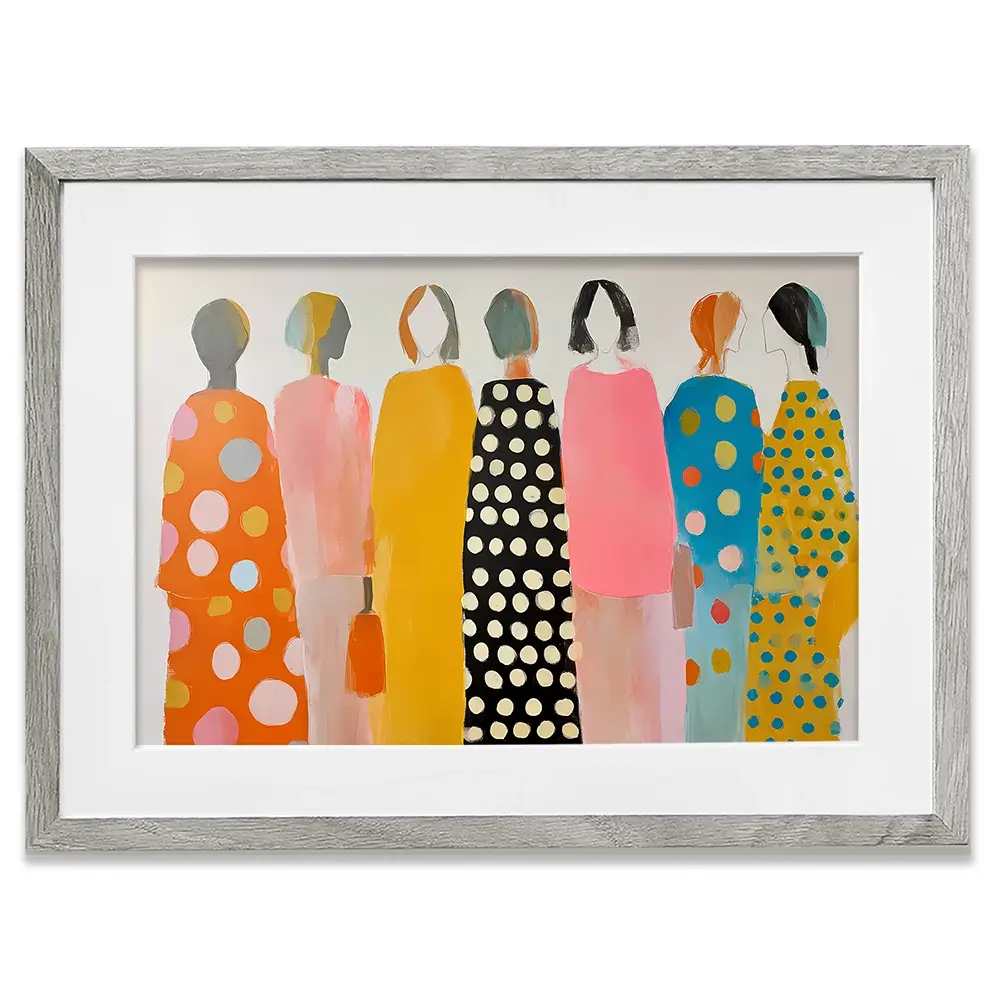 Faceless 2 Framed Art Print Faceless 2 Framed Art Print wall art product IAmHomeStudio