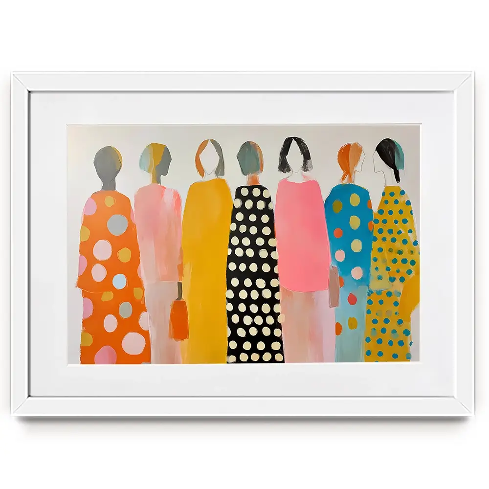 Faceless 2 Framed Art Print Faceless 2 Framed Art Print wall art product IAmHomeStudio
