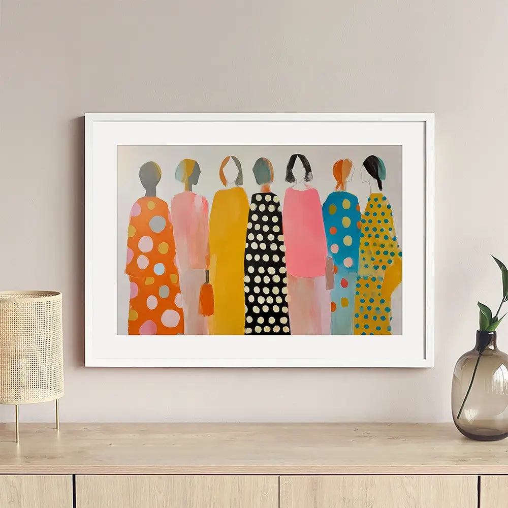 Faceless 2 Framed Art Print Faceless 2 Framed Art Print wall art product IAmHomeStudio