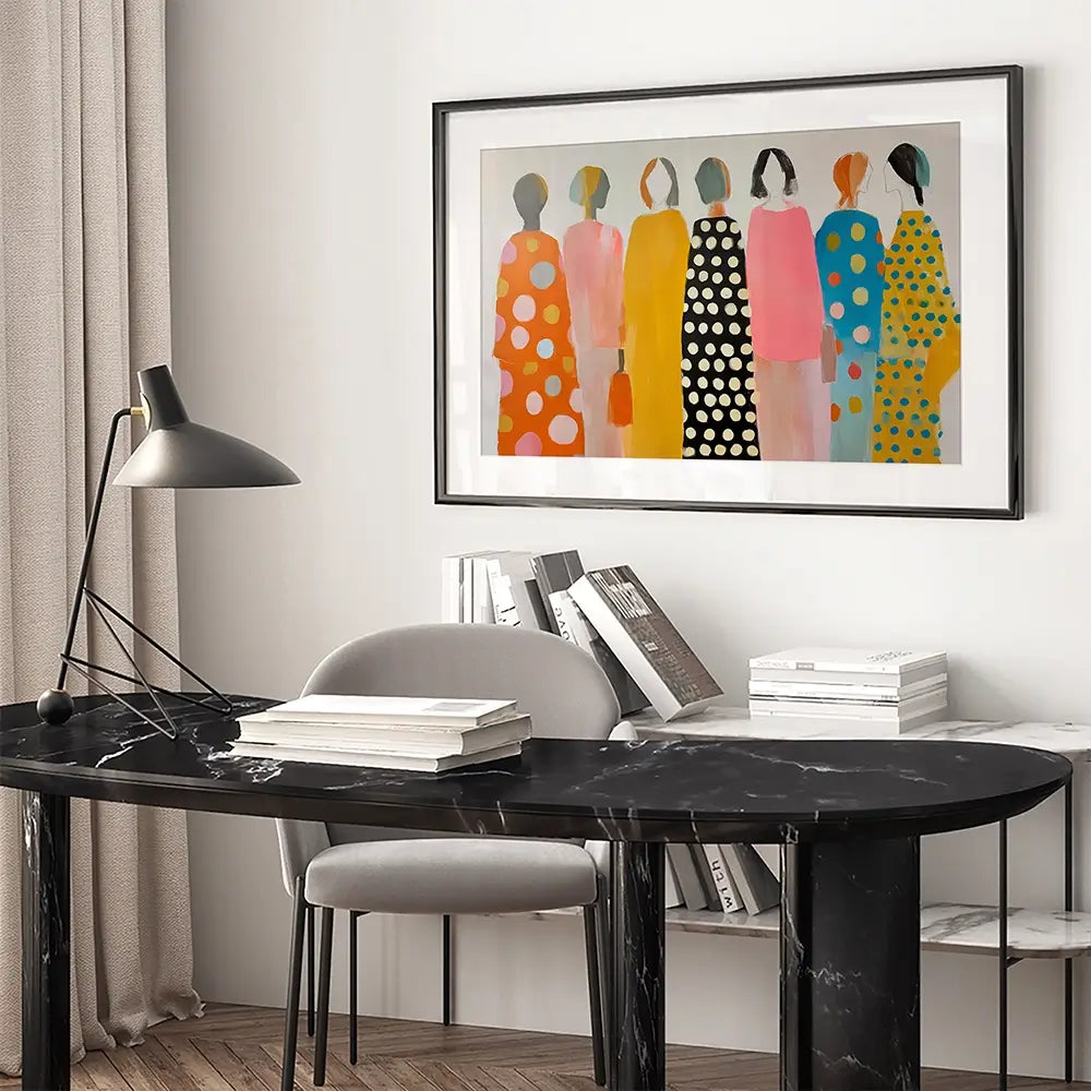 Faceless 2 Framed Art Print Faceless 2 Framed Art Print wall art product IAmHomeStudio