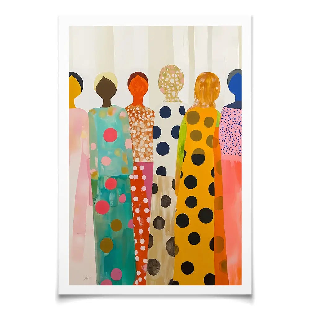 Faceless Art Print Faceless Art Print wall art product IAmHomeStudio
