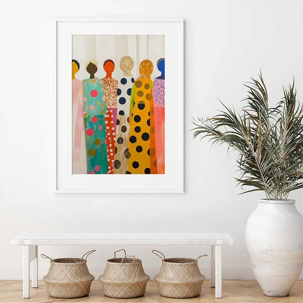 Faceless Framed Art Print Faceless Framed Art Print wall art product IAmHomeStudio