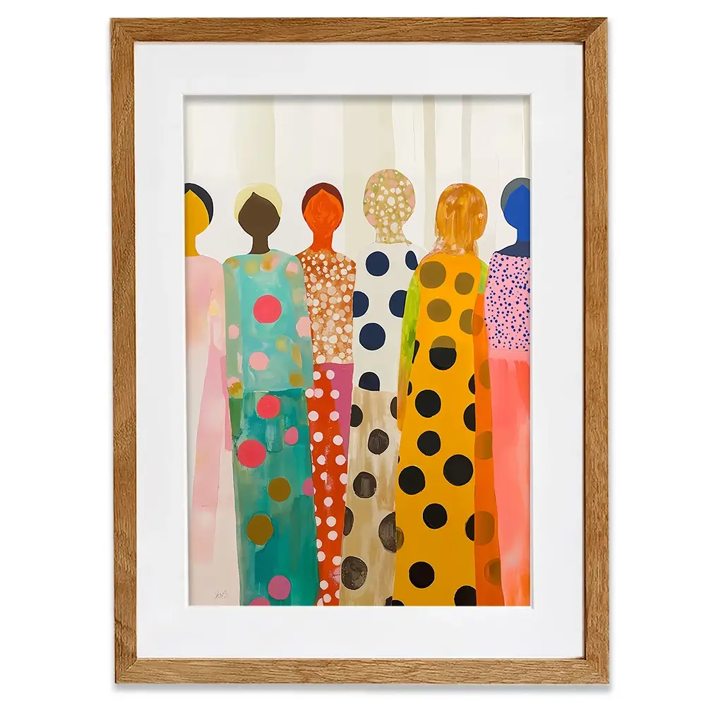 Faceless Framed Art Print Faceless Framed Art Print wall art product IAmHomeStudio
