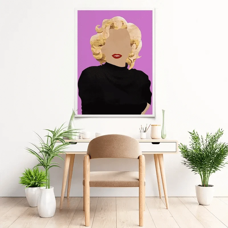 Faceless Marilyn Monroe Art Print Faceless Marilyn Monroe Art Print wall art product Sarah Manovski