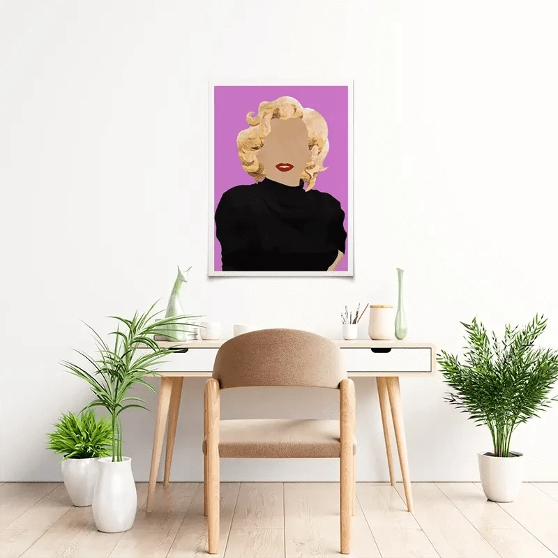 Faceless Marilyn Monroe Art Print Faceless Marilyn Monroe Art Print wall art product Sarah Manovski