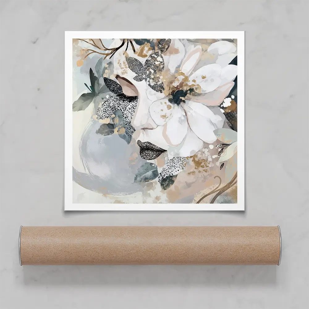 Fae Square Art Print Fae Square Art Print wall art product Bella Eve