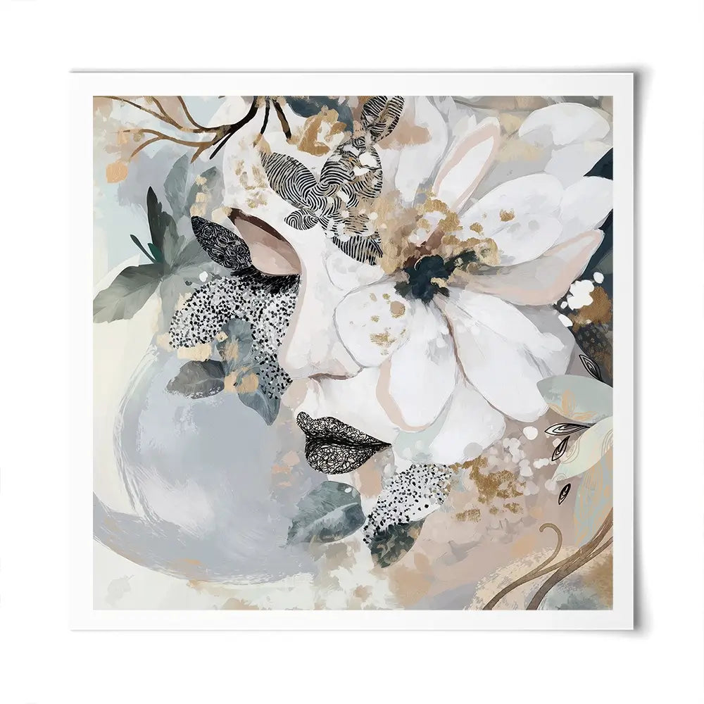 Fae Square Art Print Fae Square Art Print wall art product Bella Eve