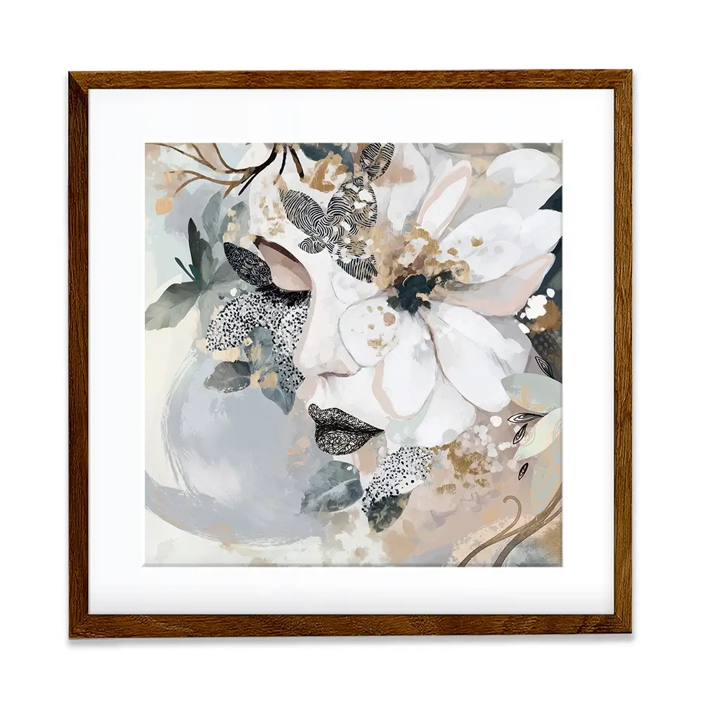 Fae Square Framed Art Print Fae Square Framed Art Print wall art product Bella Eve
