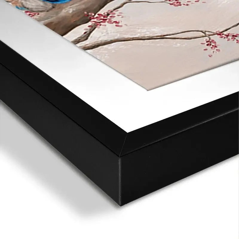 Fairy Wren Adventures Framed Art Print Fairy Wren Adventures Framed Art Print wall art product Isabella Karolewicz