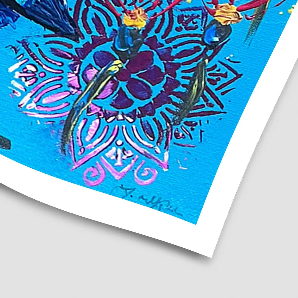 Fairy Wren Art Print Fairy Wren Art Print wall art product Jo Mulligan
