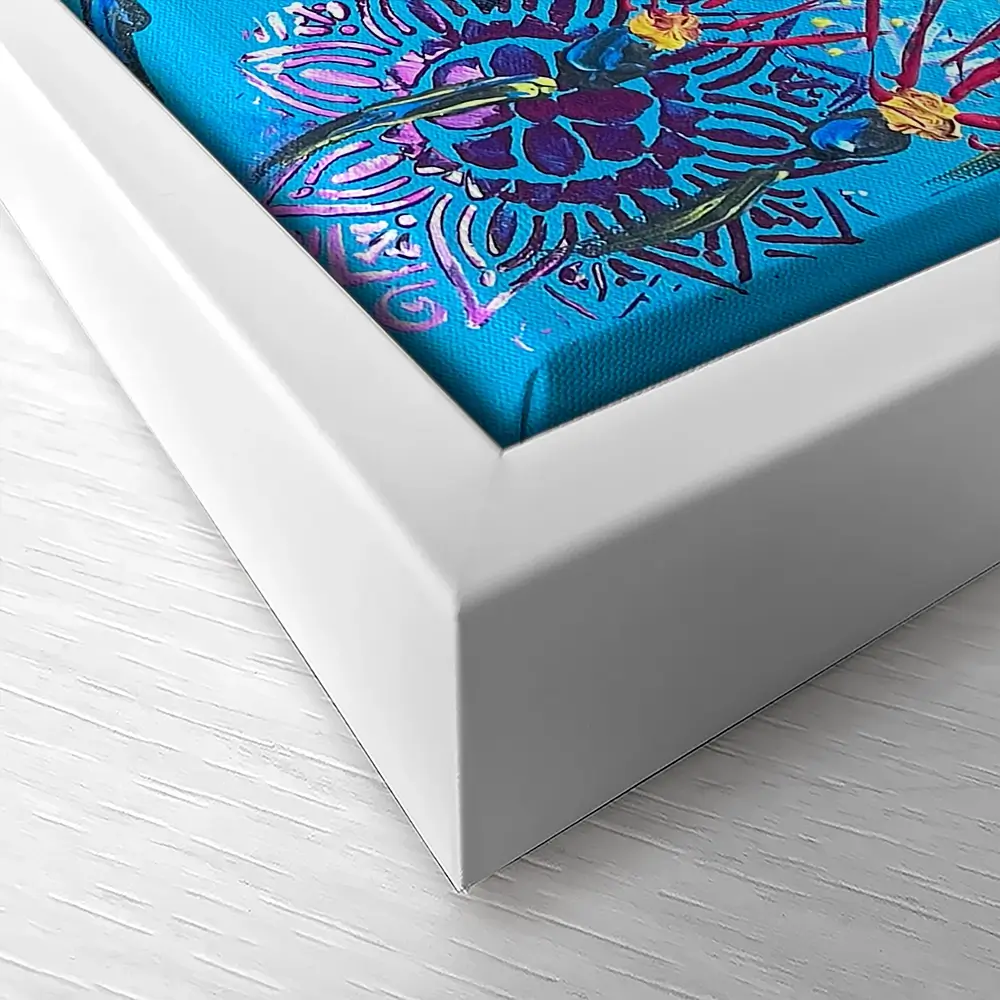 Fairy Wren Canvas Print Fairy Wren Canvas Print wall art product Jo Mulligan