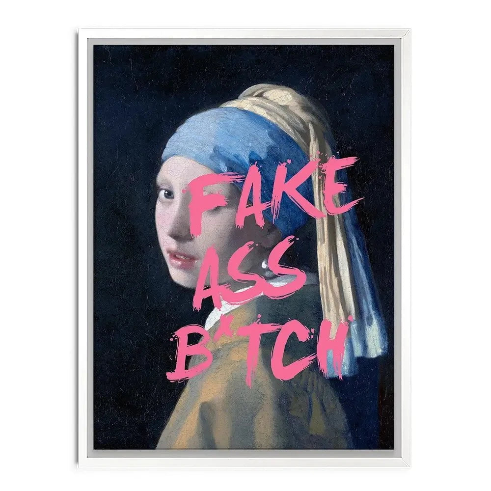 Fake Ass Canvas Print Fake Ass Canvas Print wall art product Art Print Shop