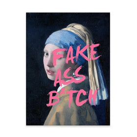 Fake Ass Canvas Print Fake Ass Canvas Print wall art product Art Print Shop