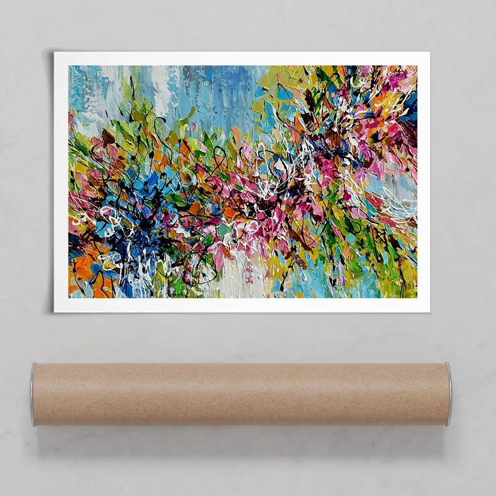 Fall Flowers Art Print Fall Flowers Art Print wall art product Olga Tkachyk