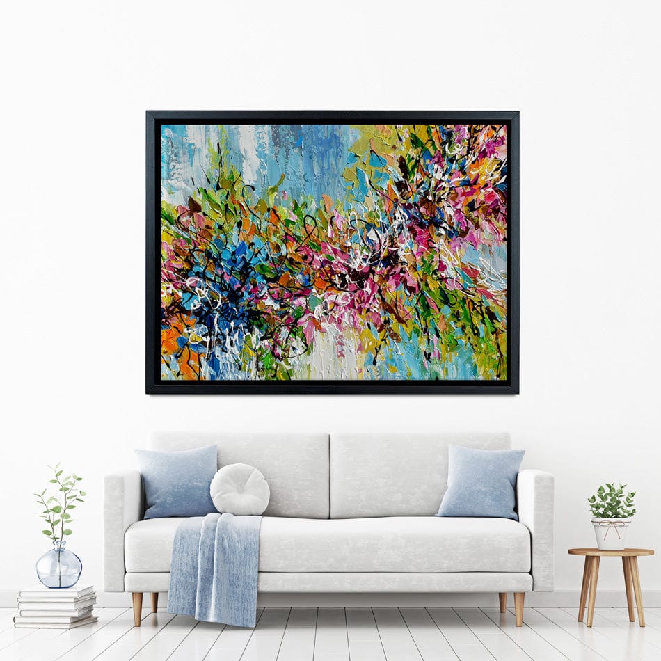 Fall Flowers Canvas Print wall art product Olga Tkachyk