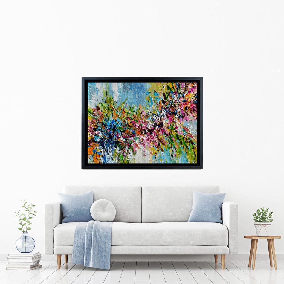 Fall Flowers Canvas Print wall art product Olga Tkachyk
