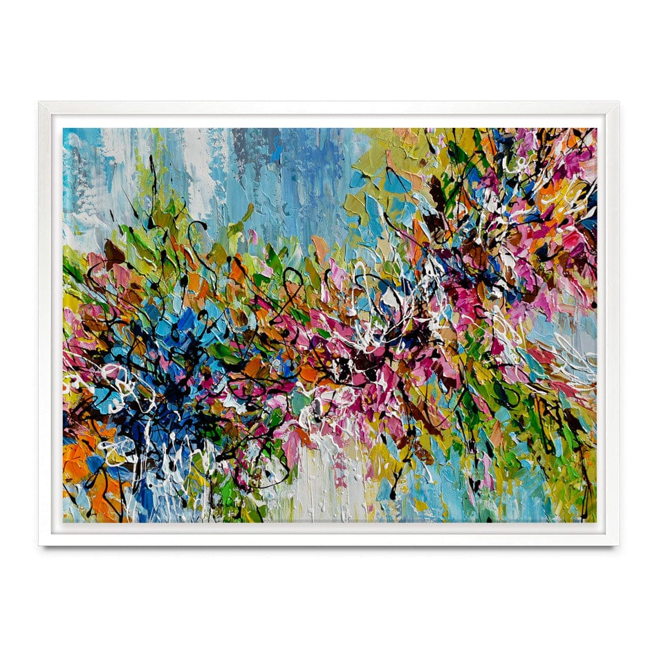 Fall Flowers Canvas Print wall art product Olga Tkachyk