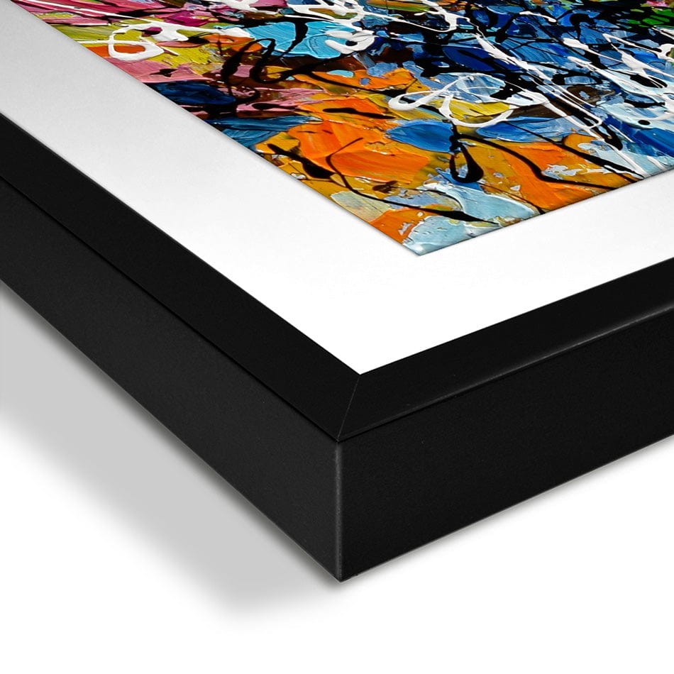 Fall Flowers Framed Art Print wall art product Olga Tkachyk