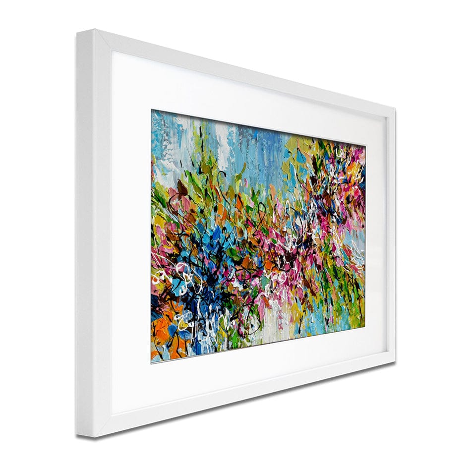 Fall Flowers Framed Art Print wall art product Olga Tkachyk