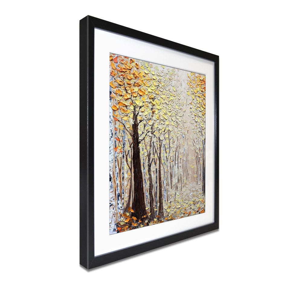 Fall Of A Season Framed Art Print wall art product Expression By Nada
