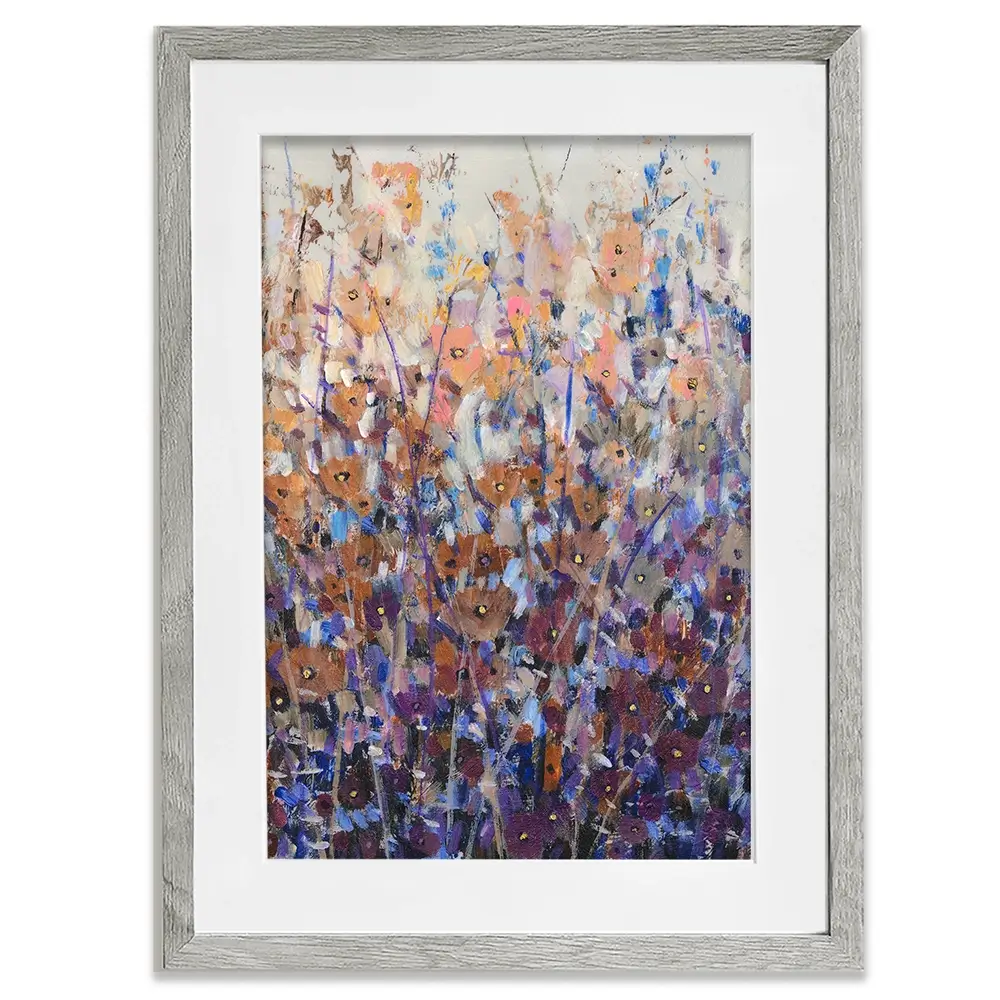 Fall Wildflowers Framed Art Print Fall Wildflowers Framed Art Print wall art product Tim O'Toole