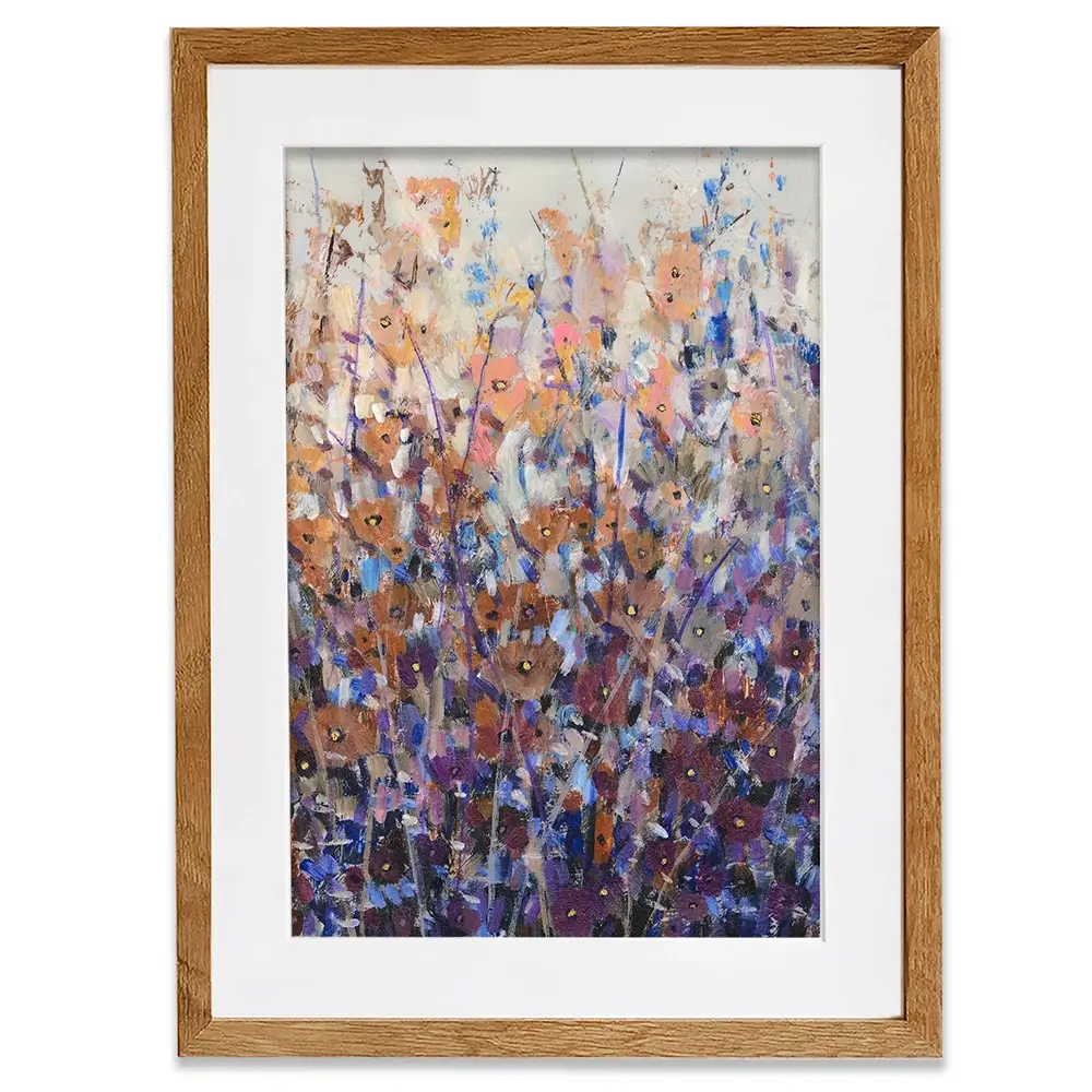 Fall Wildflowers Framed Art Print Fall Wildflowers Framed Art Print wall art product Tim O'Toole