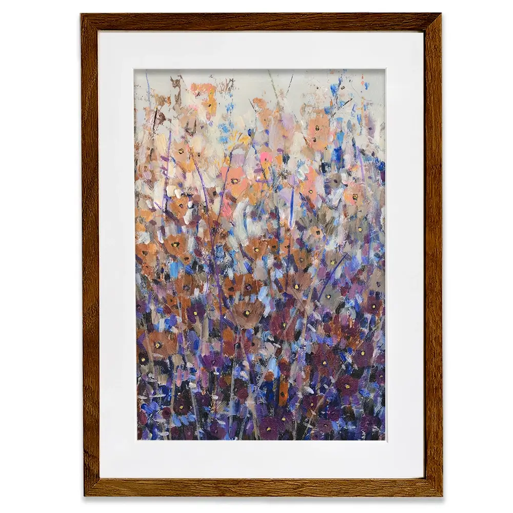 Fall Wildflowers Framed Art Print Fall Wildflowers Framed Art Print wall art product Tim O'Toole