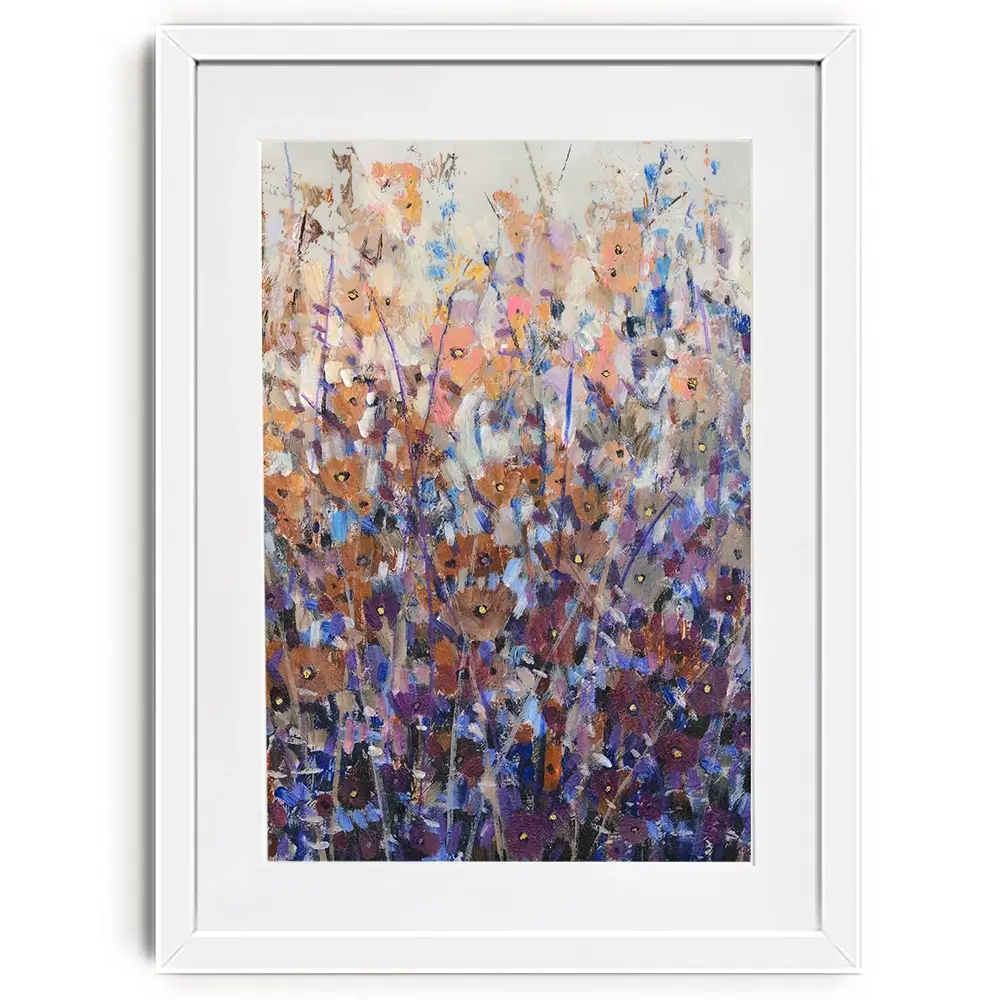 Fall Wildflowers Framed Art Print Fall Wildflowers Framed Art Print wall art product Tim O'Toole