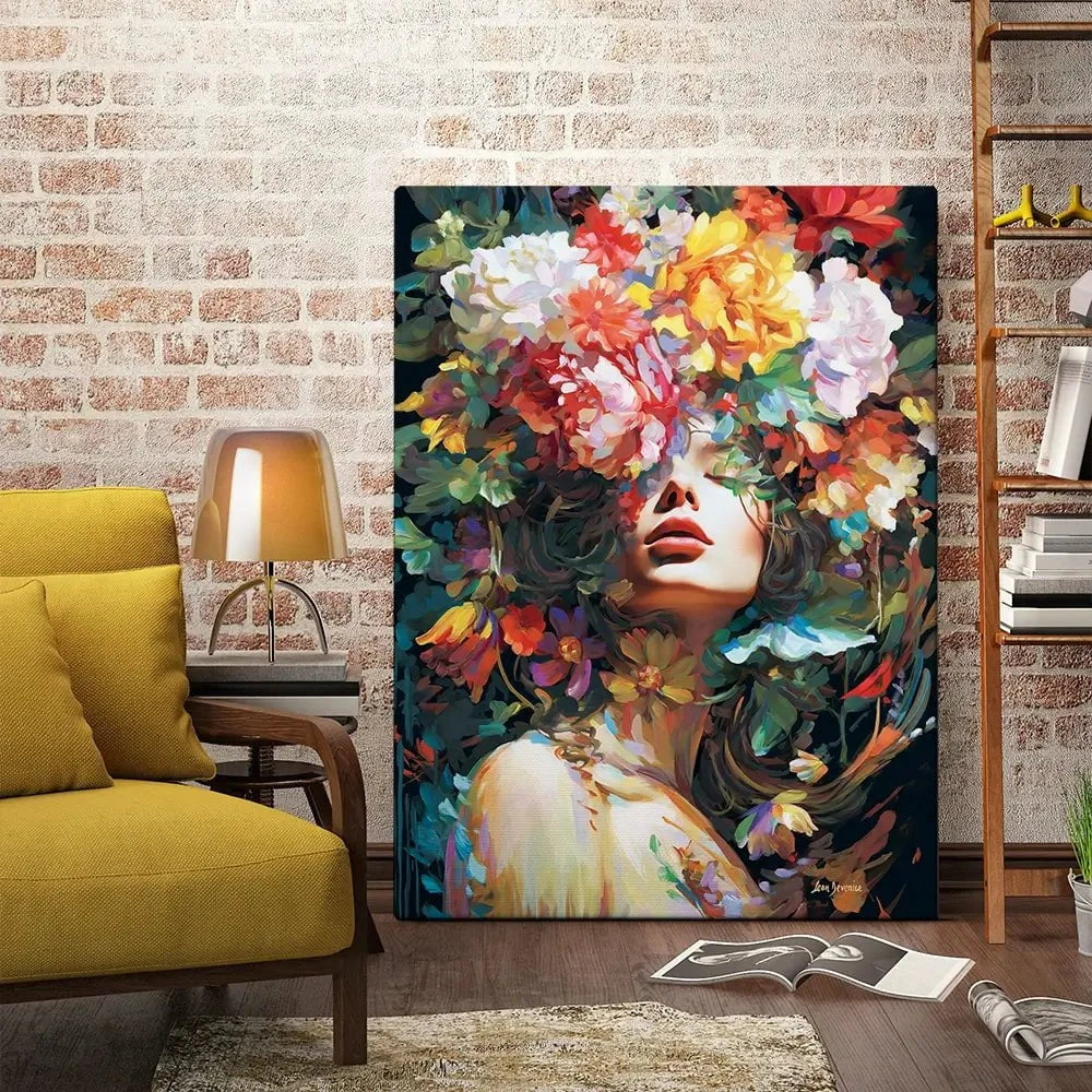 Falling In Love Canvas Print Falling In Love Canvas Print wall art product Leon Devenice