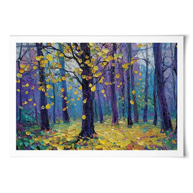 Falling Leaves Art Print Falling Leaves Art Print wall art product David Alexander Elder